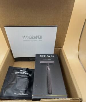 MANSCAPED Plow 2.0 Premium Single Blade Safety Face Razor NWT